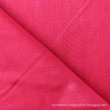 China Manufacturer ESD Safe Grid Cotton Fabric for Anti-static Clean room Clothing